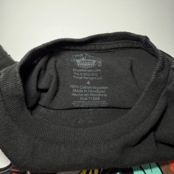 Power Rangers Dino Charge Short Sleeve (Little Boys) Size 4 - Picture 2 of 3